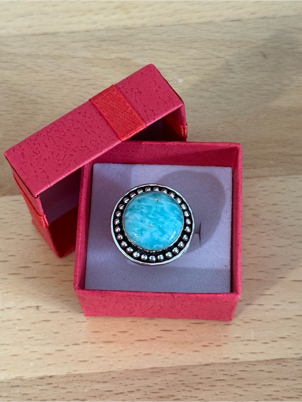 Larimar stone sz 5